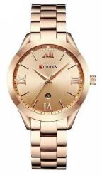 Curren Rózsaarany színű női karóra, dátum kijelzéssel. C9007