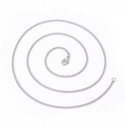 MIXFORM Nyaklánc Lánc, Acél, Lobster karabiner kapocs, 55.6cm, 1db (5905691037029)