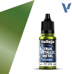 Acrylicos Vallejo VALLEJO TRUE METALLIC 77.175 Zöldmetál akril airbrush festék 18 ml () (577175)