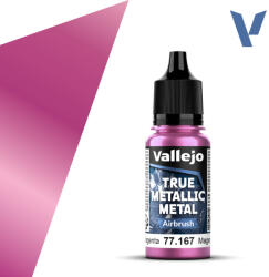 Acrylicos Vallejo VALLEJO TRUE METALLIC 77.167 Magentametál akril airbrush festék 18 ml () (577167)