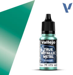 Acrylicos Vallejo VALLEJO TRUE METALLIC 77.173 Zöldmetál akril airbrush festék 18 ml () (577173)