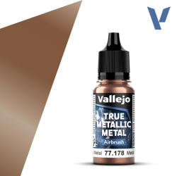 Acrylicos Vallejo VALLEJO TRUE METALLIC 77.178 Barnametál akril airbrush festék 18 ml () (577178)