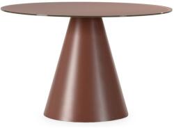 MOME Kerek étkezőasztal üveg asztallappal ø 120 cm Vida - MOME