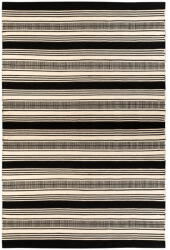 Green Decore Zambezi fekete-fehér kétoldalas kültéri szőnyeg újrahasznosított műanyagból, 160 x 230 cm - Green Decore