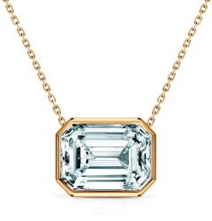 SAVICKI Colier aur 585 diamant alb 0.08 ct 42 cm - savicki - 3 364,00 RON