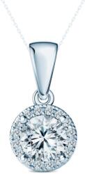SAVICKI Pandantiv This is Love: aur alb, diamante de laborator - savicki - 3 943,00 RON