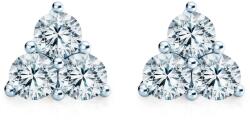 SAVICKI Cercei Fairytale: aur alb, diamante de laborator