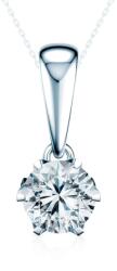 SAVICKI Pandantiv The Journey: aur alb, diamant