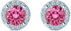 SAVICKI Cercei This is Love: aur alb, diamante roz de laborator, diamante de laborator - savicki - 9 974,00 RON