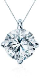 SAVICKI Colier aur alb 585 diamant alb de laborator 1 ct 42 cm - savicki - 5 541,00 RON