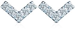 SAVICKI Cercei Share Your Love: aur alb, diamante - savicki - 1 857,00 RON
