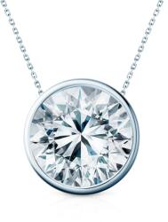 SAVICKI Colier aur alb 585 diamant alb de laborator 1 ct 45 cm