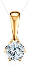 SAVICKI Pandantiv The Journey: aur galben, diamant