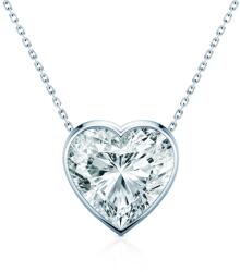 SAVICKI Colier aur alb 585 diamant alb 0.08 ct 42 cm - savicki - 3 665,00 RON