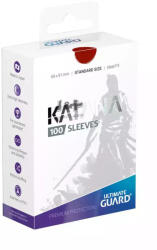 Ultimate Guard Katana Sleeves Standard Size Red 66x91mm - Piros (100db/csomag)
