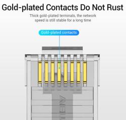 Vention CSATLAKOZÓ UTP (Cat. 6 , RJ45, átlátszó) 50db, Vention (IDDR0-50)