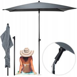 Vilde Kerti napernyő védő vízálló szürke állítható törhető 125x200 cm (5904316497972)