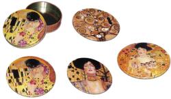 Fridolin Poháralátét fém-parafa szett