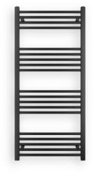 Welland Fekete 600x1300mm törölközőszárítós fürdőszobai radiátor Welland Lux | Készletről | Gyors kiszállítással (CN1300600BL)