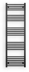 Welland Fekete 500x1600mm törölközőszárítós fürdőszobai radiátor Welland Lux | Készletről | Gyors kiszállítással (CN1600500BL)