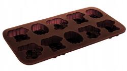 BANQUET Csokoládé forma állatok II 10db 20.3x10.6x1.5cm szilikon Hn (3120210BR)