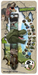  3D gyerek projektoros karóra kivetítővel - T-Rex, dinoszaurusz digitális karóra