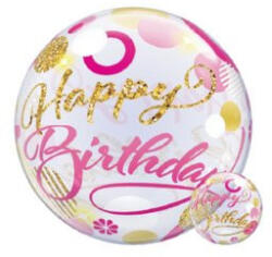 Takara Szülinapi Bubbles lufi 22" 56cm Happy Birthday (LUFI196338)