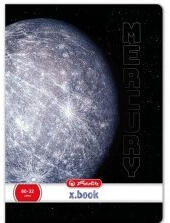 Herlitz Galaxy kockás füzet, A4, Merkúr (H_2025_400200722_me)