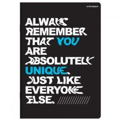 Herlitz Matt fóliás 60 lapos füzet, Always, vonalas (A5/60 lap) (H_2025_400183667_al)