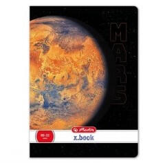 Herlitz Galaxy kockás füzet, A4, Mars (H_2025_400200722_mars)
