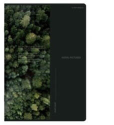  Bird's Eye vonalas füzet, matt fóliás - lakkozott, A5/60 lap, Zöld (H_2025_400181622)