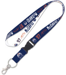 WinCraft Edmonton Oilers nyakú kulcstartó Connor McDavid buckle 1 (120298)