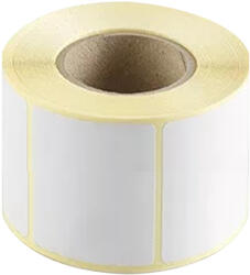  Etikett címke thermo, 100x100mm, tekercses, 600 címke/tekercs fehér (57129)