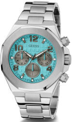 GUESS Férfi Elegáns Türkiz Karóra Guess Empire GW0489G3 50M Vízálló (zegarek męski modowy fashion)