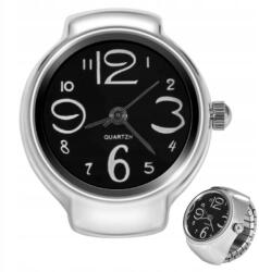  Női Karóra Elegáns Gyűrű Fekete (GKJKLDDFA)