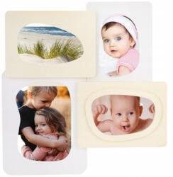 Art-Pol Képkeret 4 Képhez 10x15 kollázs multikeret Elegáns Glamour Bézs (169265)