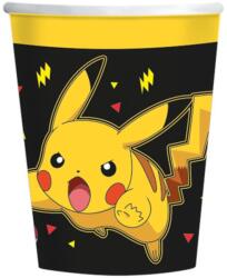  Pokémon Yellow Thunder papír pohár 8 db-os 237 ml (DPA30542) - sandori