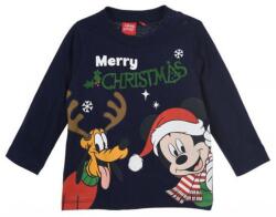  Disney Mickey Pluto Blue Karácsonyi baba póló, felső 6 hó (85SHU0033B6)