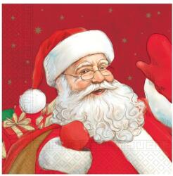  Karácsonyi Santa Claus szalvéta 20 db-os 33x33 cm FSC (PNN96464)
