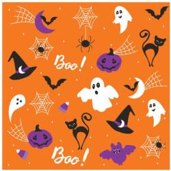  Halloween Graphics on Orange szalvéta 20 db-os 33x33 cm (PKK056954) - sandori
