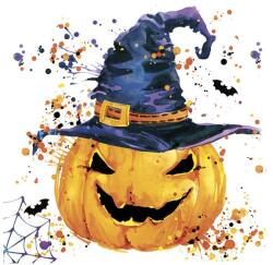  Halloween Creepy Pumpkin szalvéta 20 db-os 33x33 cm (PKK044067) - sandori