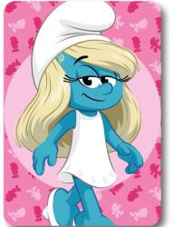  Hupikék Törpikék Smurfette polár takaró 100x140cm (FML367567) - sandori