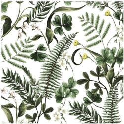  Virág Ferns & Green Leaves szalvéta 20 db-os 33x33 cm (PKK057296) - sandori