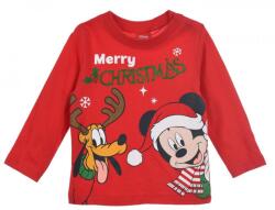  Disney Mickey Pluto Red Karácsonyi baba póló, felső 12 hó (85SHU0033A12)