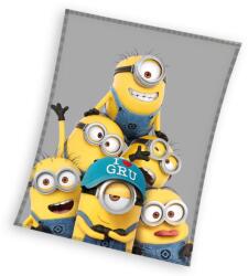  Minyonok Pyramid coral fleece polár takaró 150x200cm (CBX235037min) - sandori