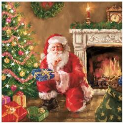  Karácsonyi Secret Visit szalvéta 20 db-os 33x33 cm (PKK033993) - sandori