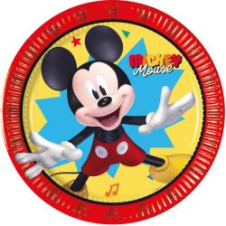  Disney Mickey Jump Into Fun papírtányér 8 db-os 20 cm FSC (PNN97224) - sandori