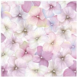  Virág Pink Hydrangea szalvéta 20 db-os 33x33 cm (PKK032422) - sandori
