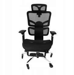 Ergonomikus irodai szék állítható hálós irodai szék Fekete (99716)