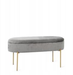 Homla Layla velúr előszobai pad tárolórekesszel (209862)